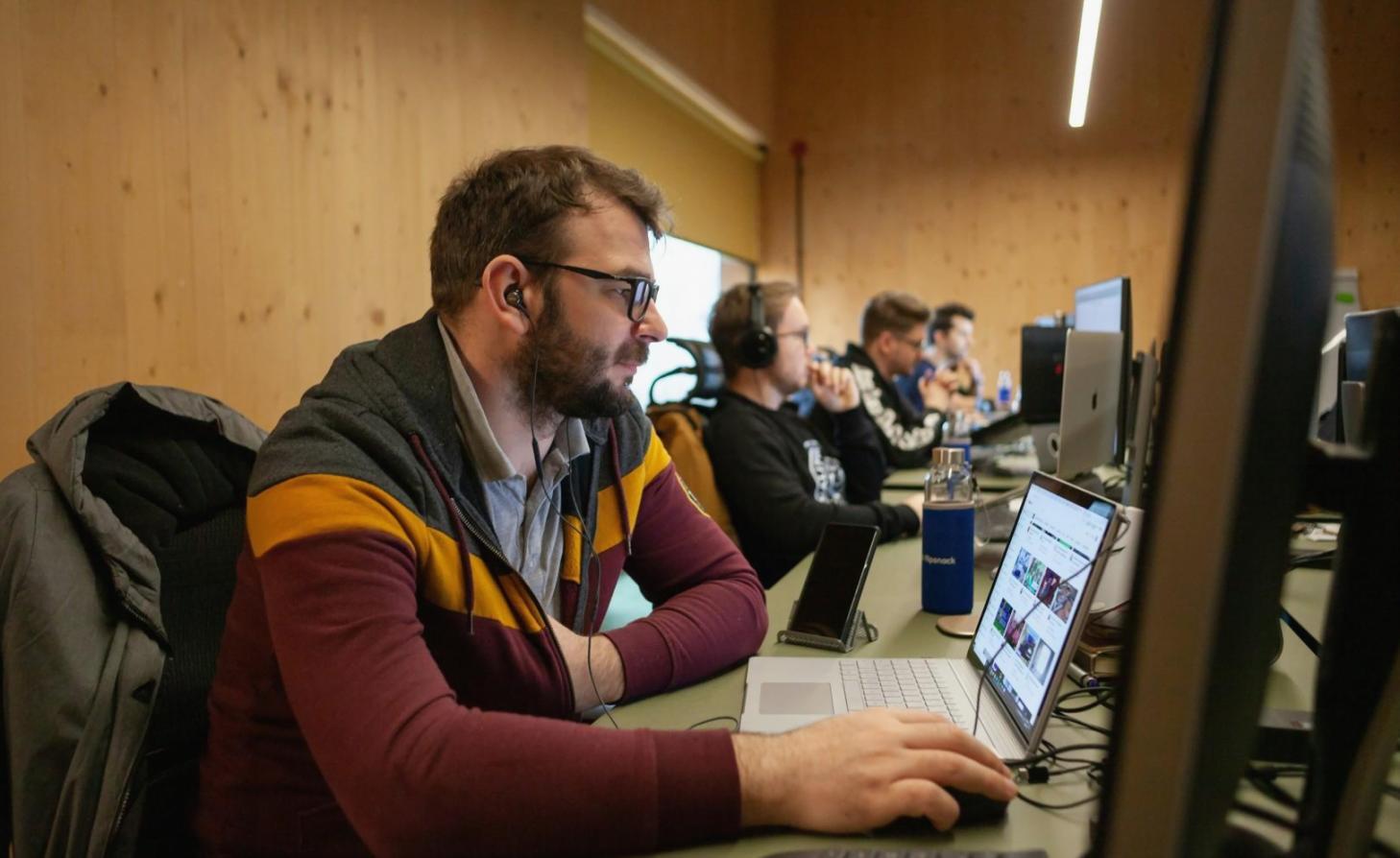 Interactive financial planning workshop showing collaborative money management education